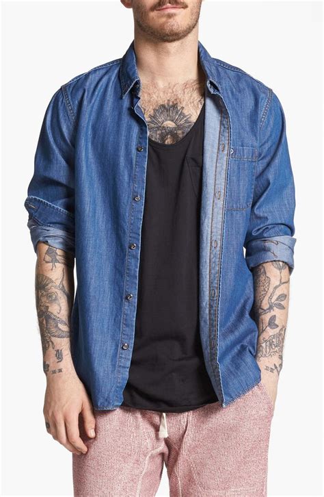 marc jacobs men's denim shirt.